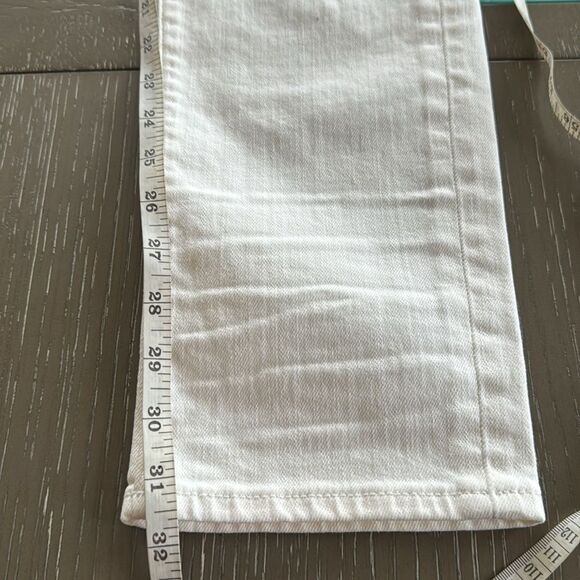 NWT! Abercrombie & Fitch Athletic Skinny Stretch White Distressed Jeans Sz 29x32 - Picture 10 of 14